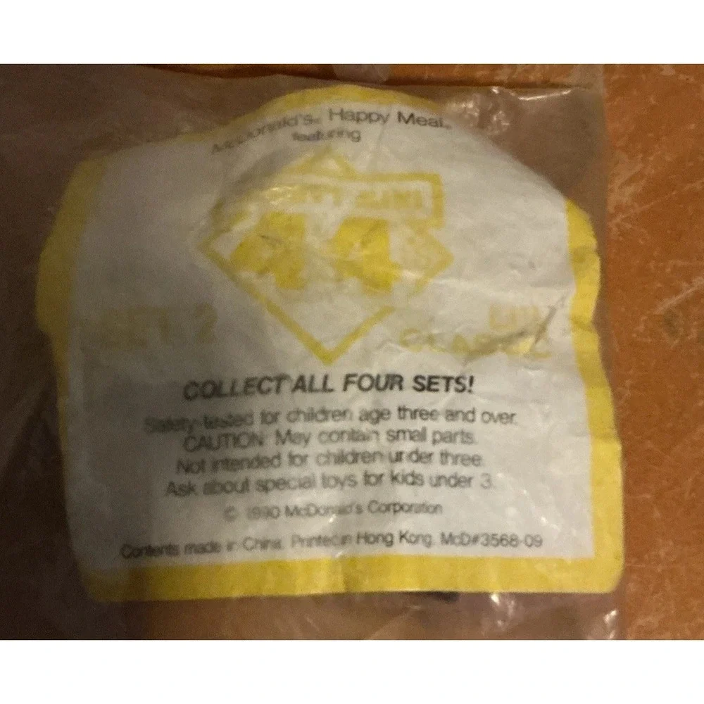 1990 McDonald's Mighty Mini 4x4's, NEW, Sealed, Mint,‎ Complete set of 4